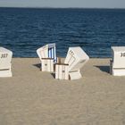 Strandkörbe auf Sylt