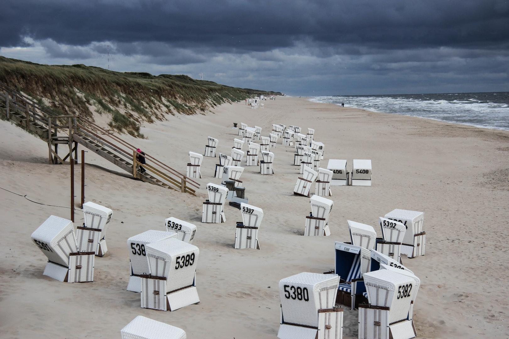 Strandkörbe auf Sylt