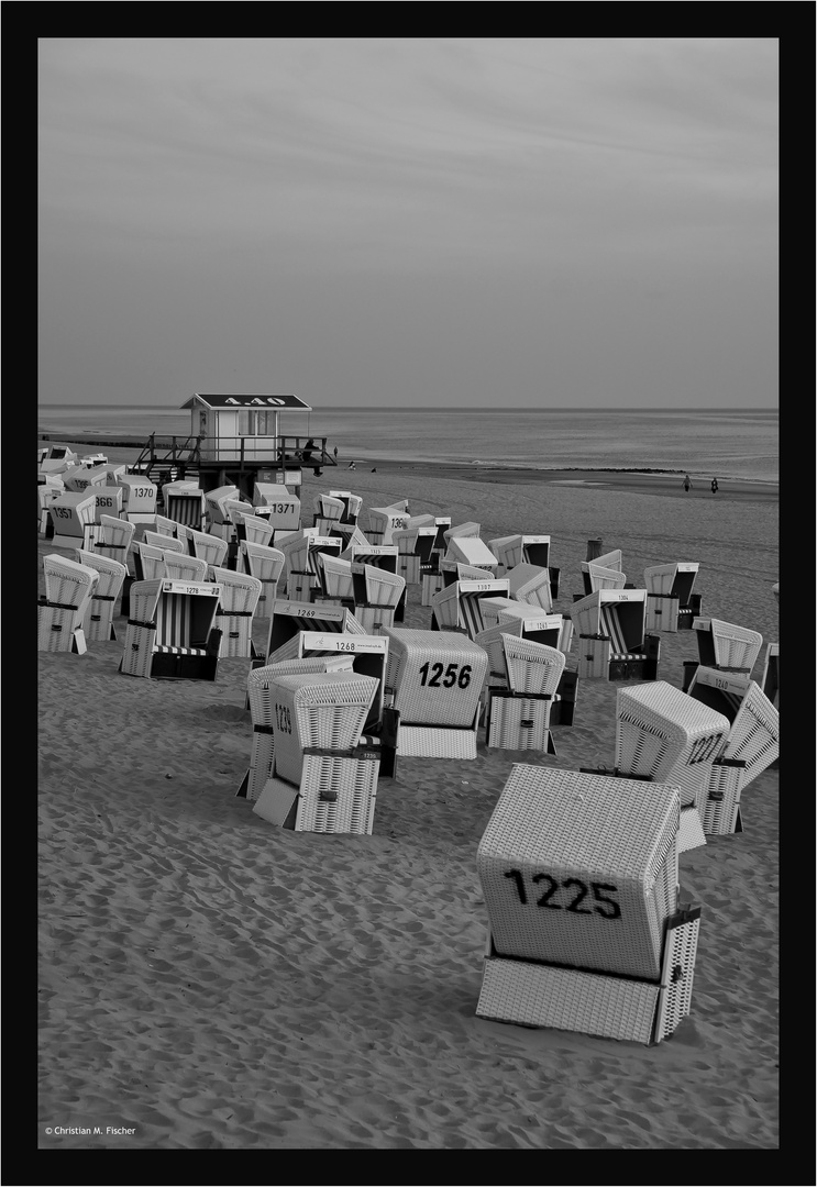 Strandkörbe auf Sylt