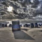 Strandkörbe auf Sylt (HDR)