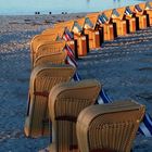 Strandkörbe im September