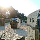 Strandkörbe im Sommer