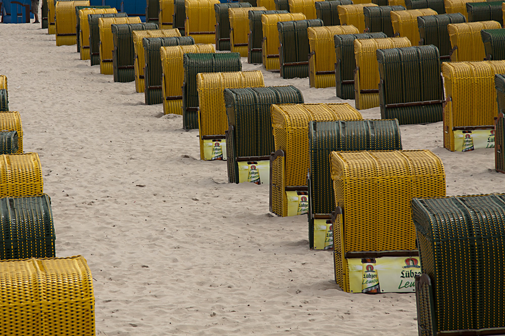 Strandkörbe in Binz