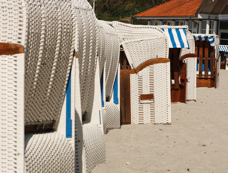 Strandkörbe in Glücksburg