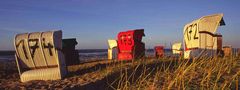 Strandkörbe in Hooksiel