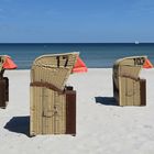 Strandkörbe in Scharbeutz