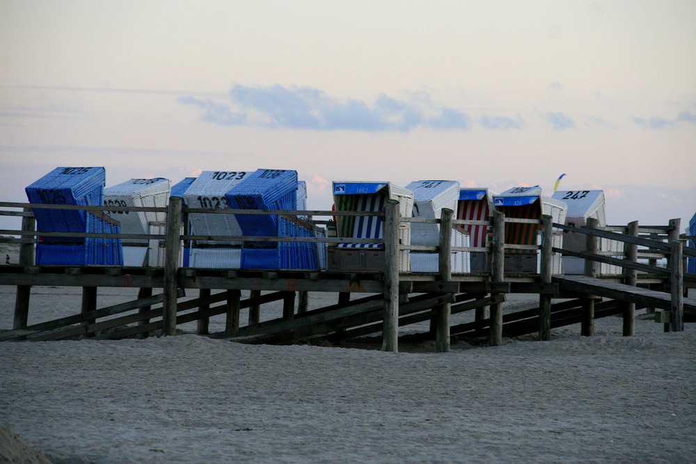 Strandkörbe in St.Peter-Ording