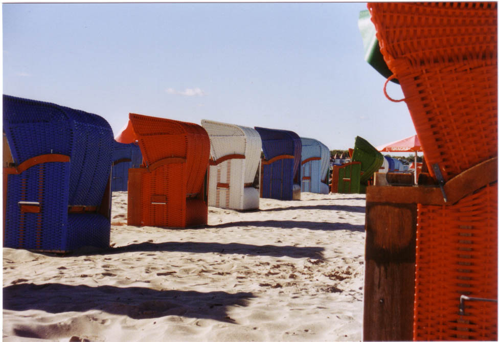 Strandkörbe in Warnemünde