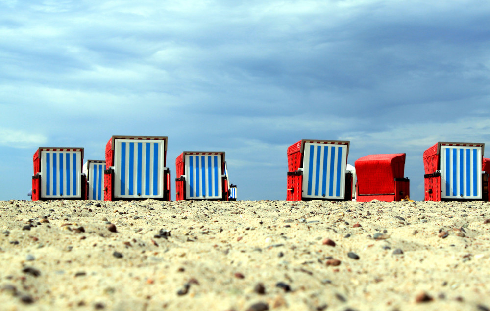 Strandkörbe in Warnemünde