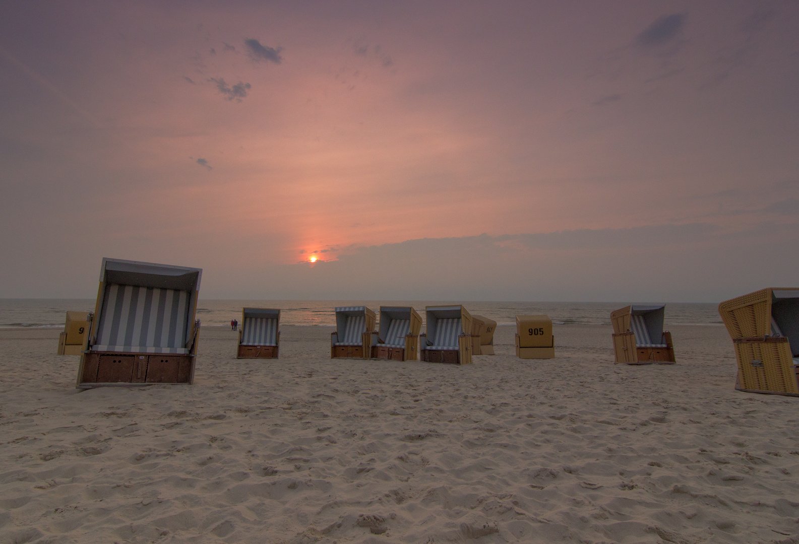 Strandkörbe in Westerland