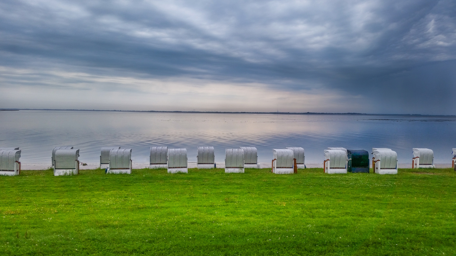 Strandkörbe in Wilhelmshaven