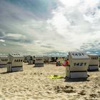 Strandkörbe Nordsee bei St. Peter Ording