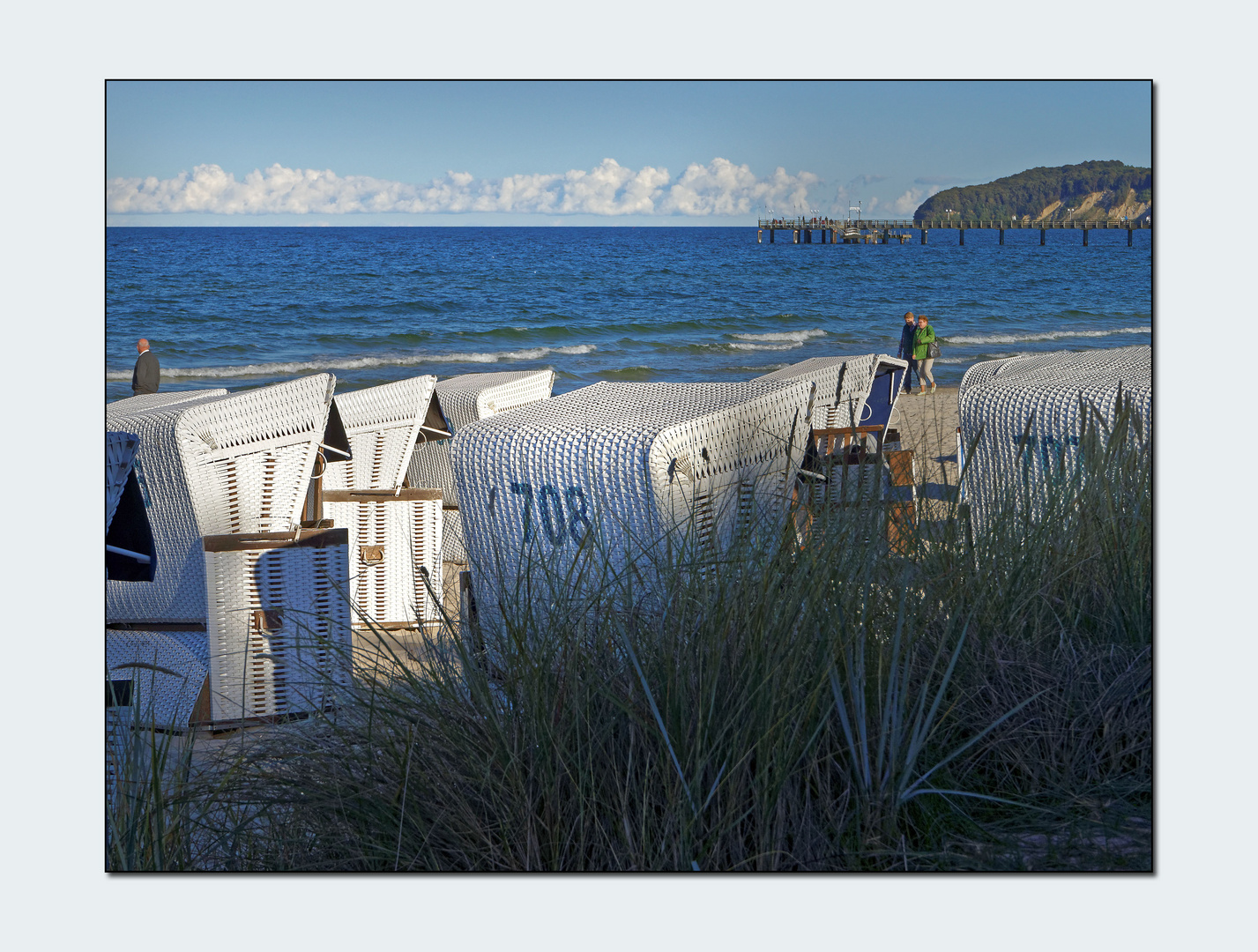 Strandkörbe von Binz