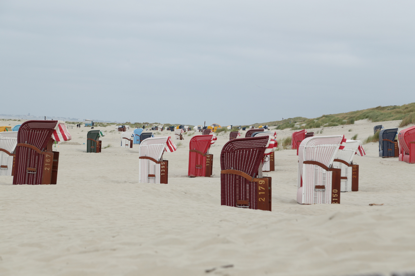 Strandkörbe von Juist