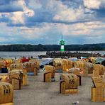 Strandkörbe wie Sand am Meer