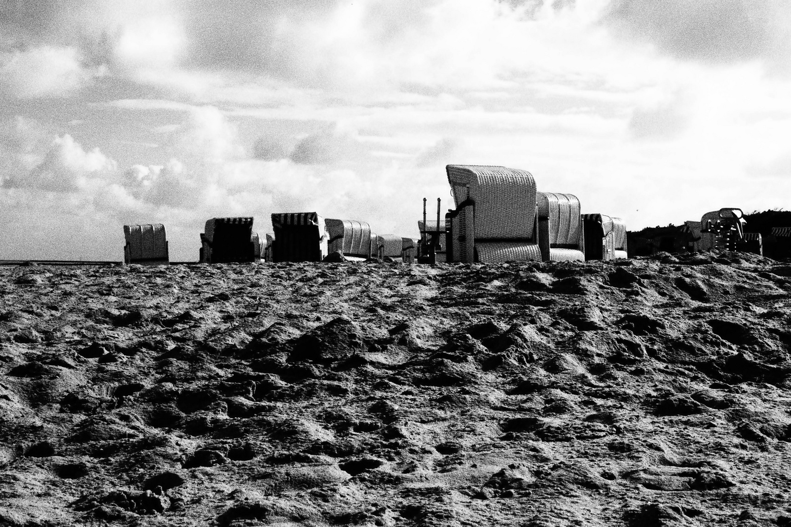 Strandkörbe wie Sand am Meer