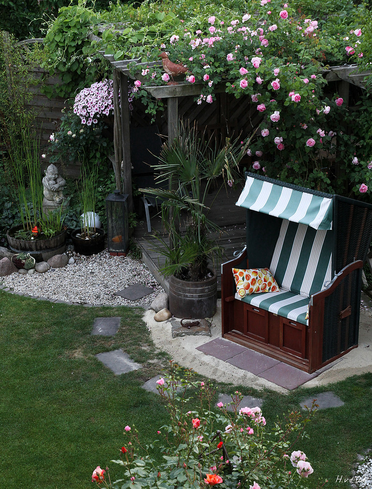 strandkorb garten