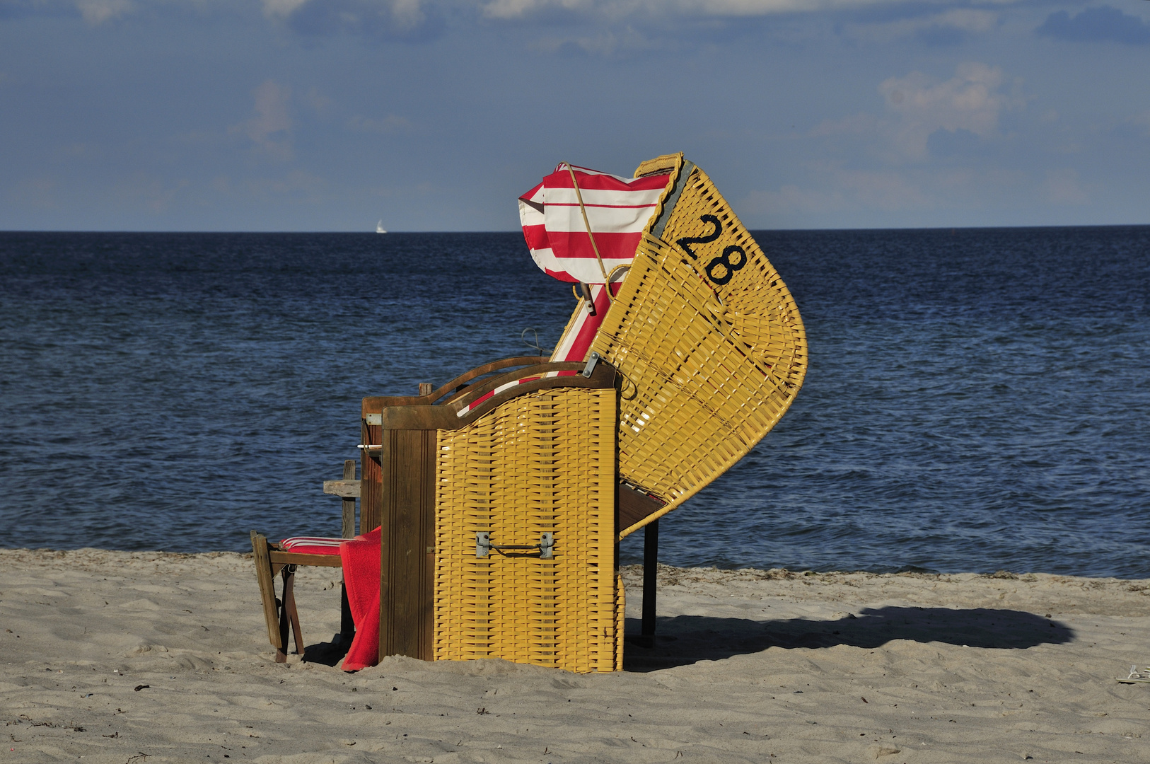 Strandkorb Foto & Bild landschaft, meer & strand, dünen Bilder auf