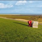 Strandkorb am Nordseedeich-kl