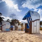 Strandkorb am Timmendorfer Strand