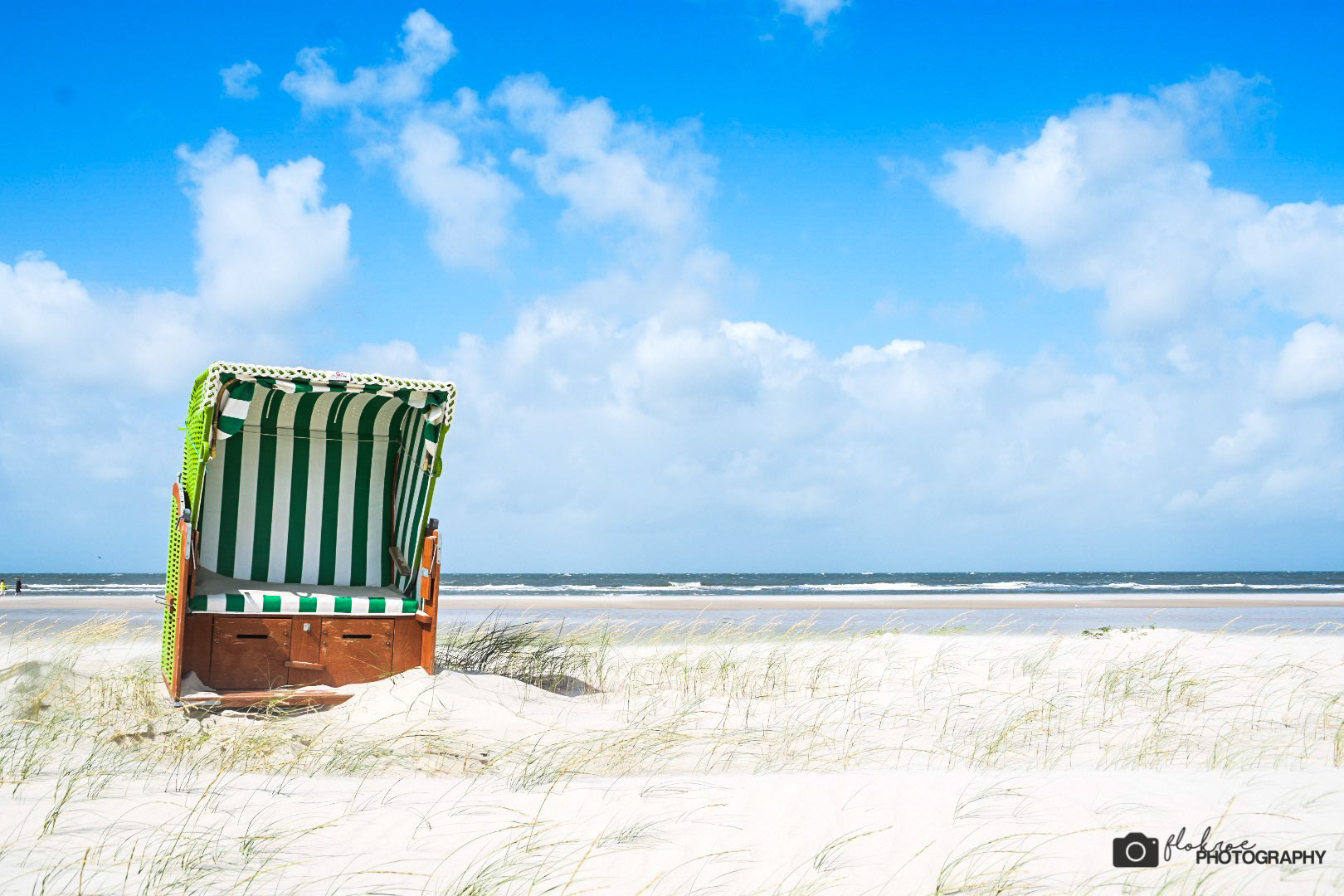 Strandkorb auf Amrum