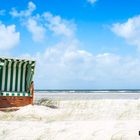 Strandkorb auf Amrum