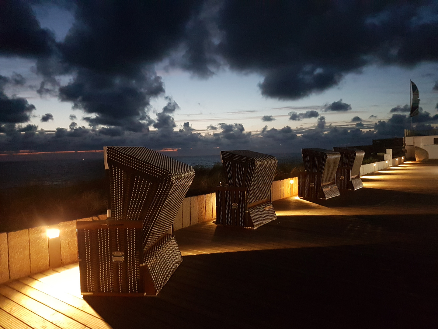 Strandkorb auf Sylt