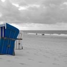 Strandkorb auf Sylt