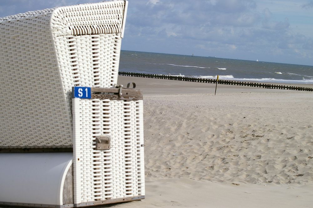 Strandkorb auf Wangerooge von karielch 