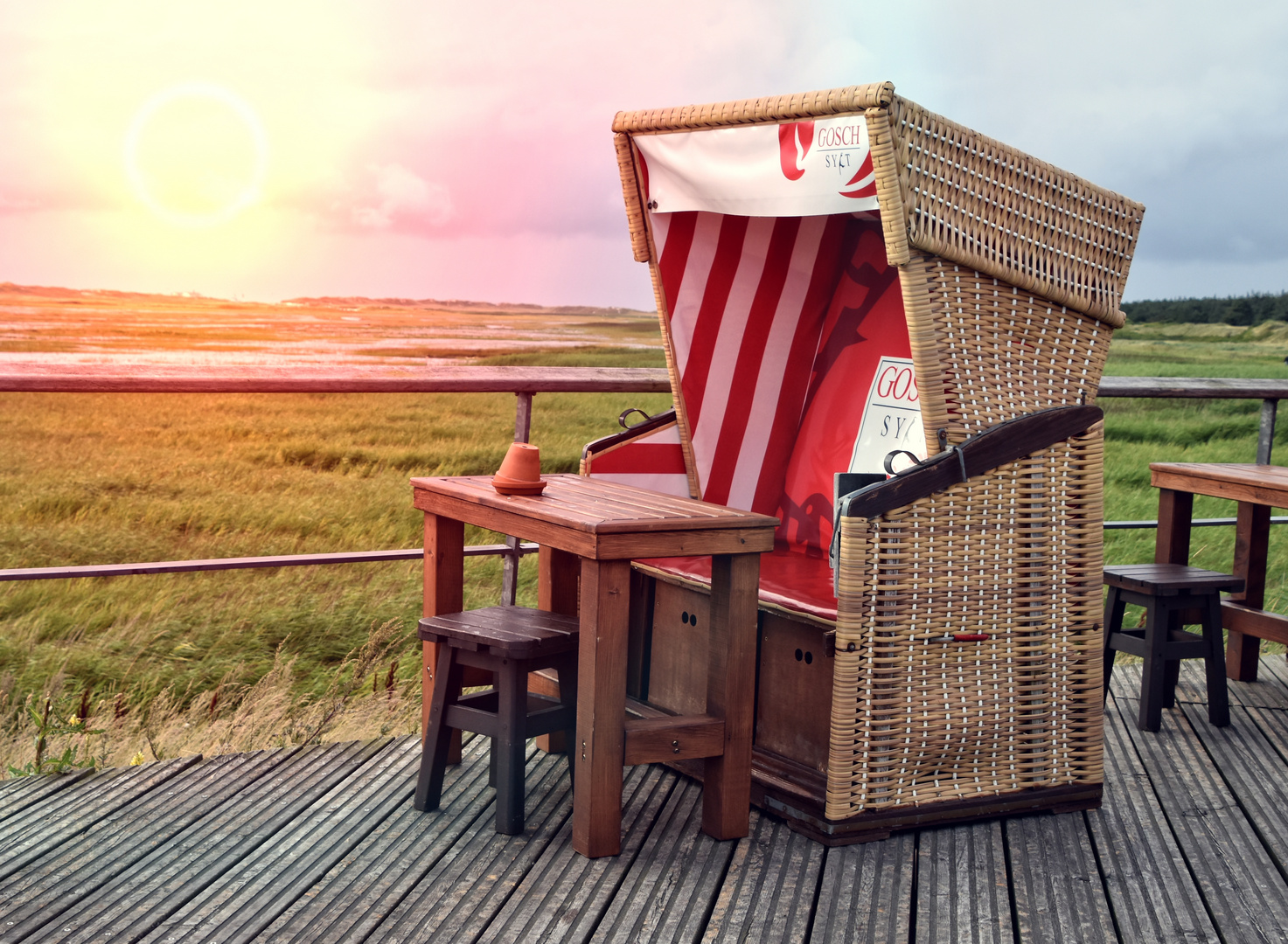 Strandkorb im Gosch