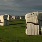 Strandkorb in Norddeutschland Husum