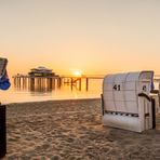 Strandkorb mit Ausblick...