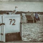 Strandkorb mit Aussicht