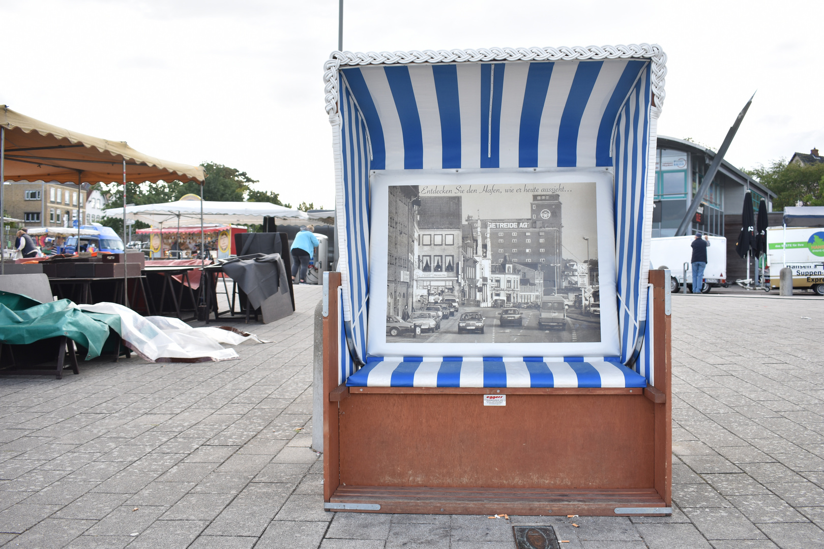 Strandkorb zweckentfremdet 