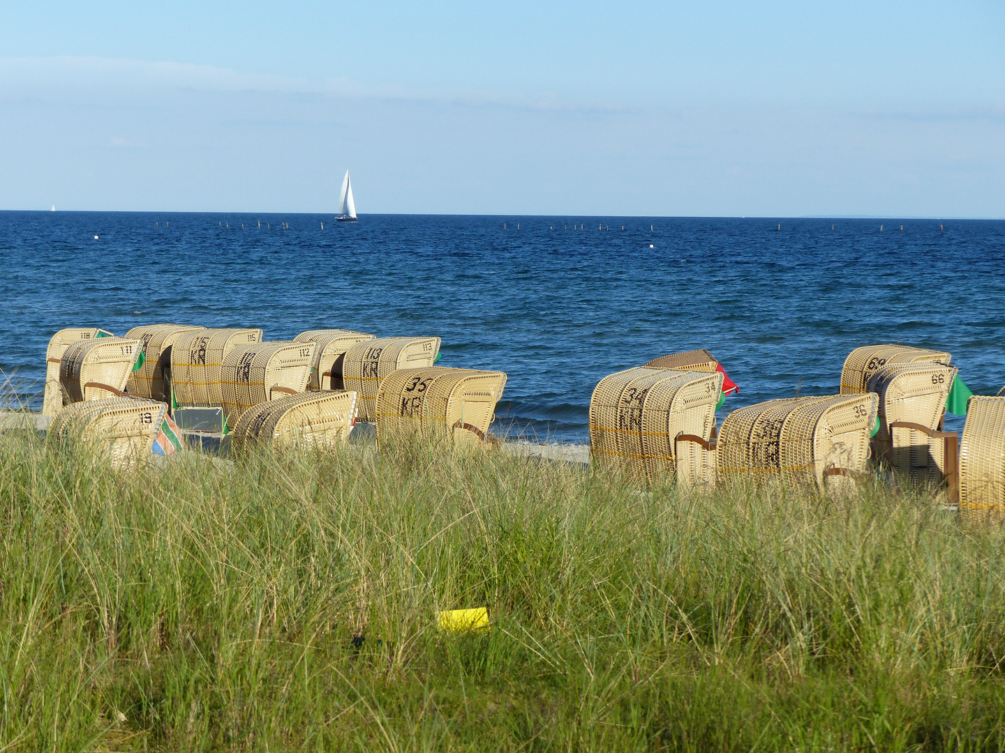 Strandkorbfeeling am Südstrand von Fehmarn