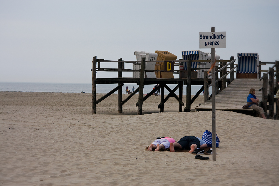 Strandkorbgrenze