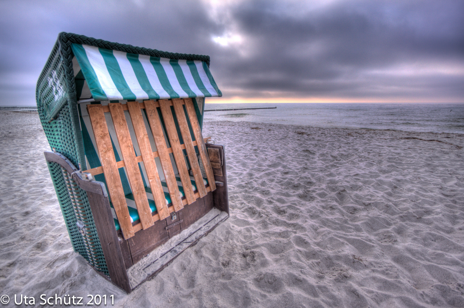 Strandkorb_grün