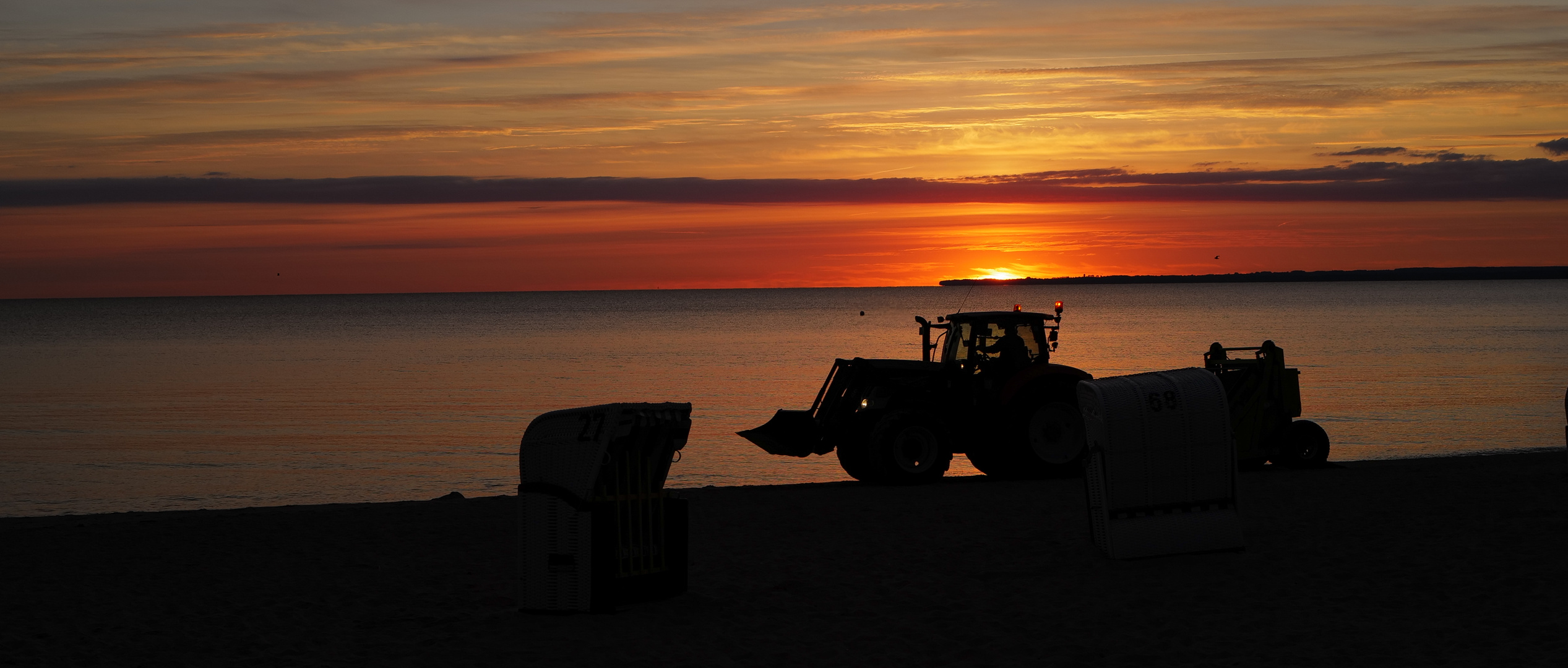 Strandkorbsaisonende. 