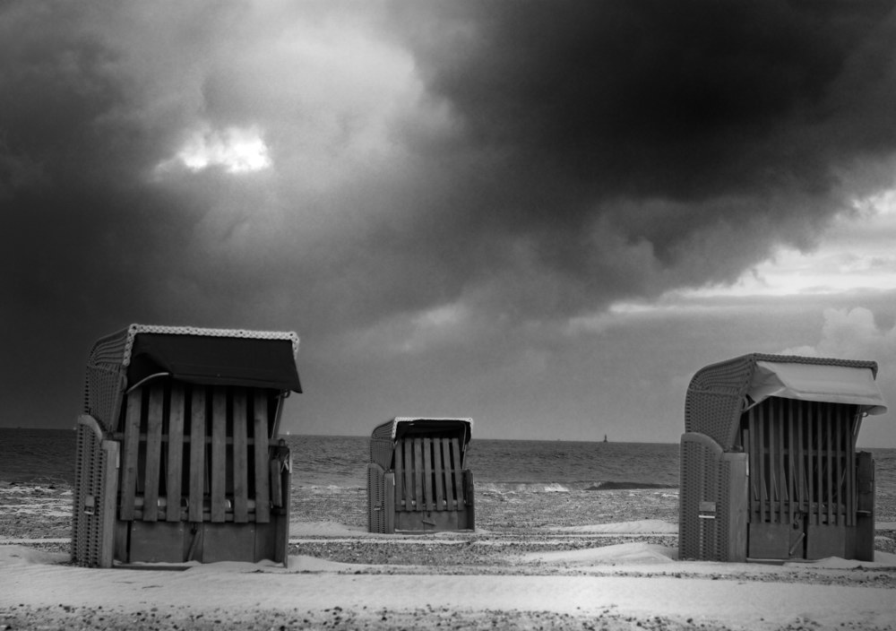 Strandkorbwetter [s/w]