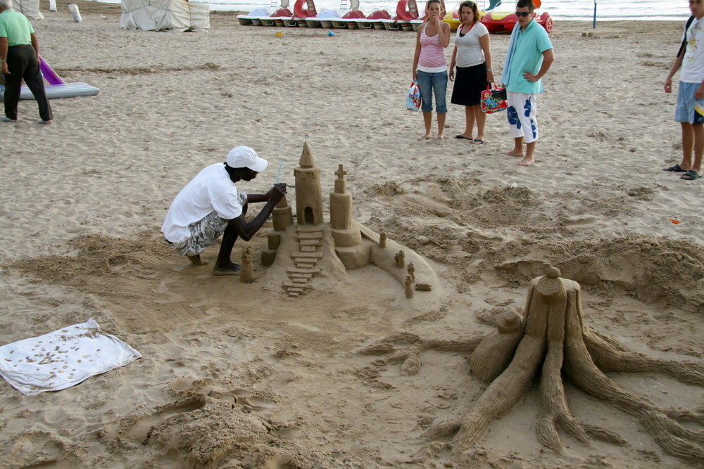 Strandleben auf andere Art.