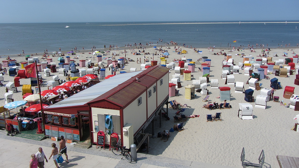 Strandleben auf Borkum Foto & Bild deutschland, europe, niedersachsen