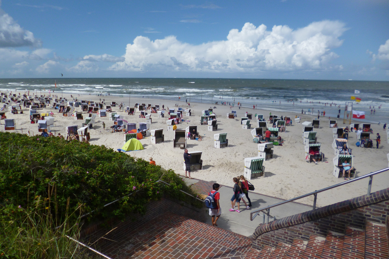 Strandleben auf Wangeooge