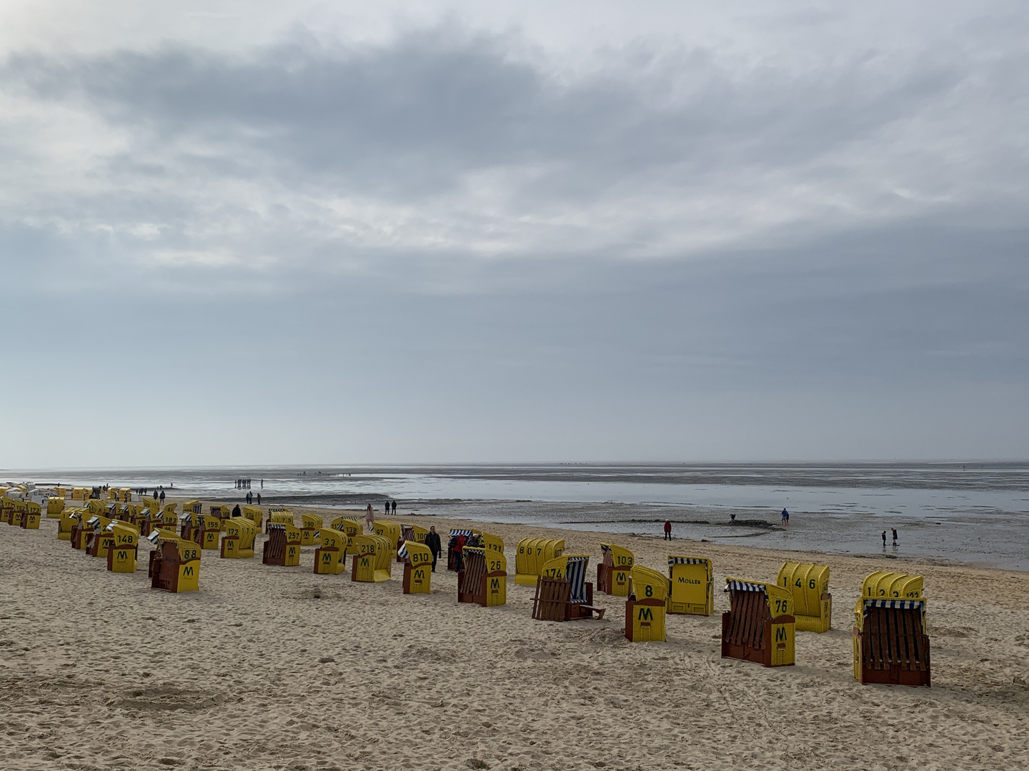 Strandleben bei Cuxhaven