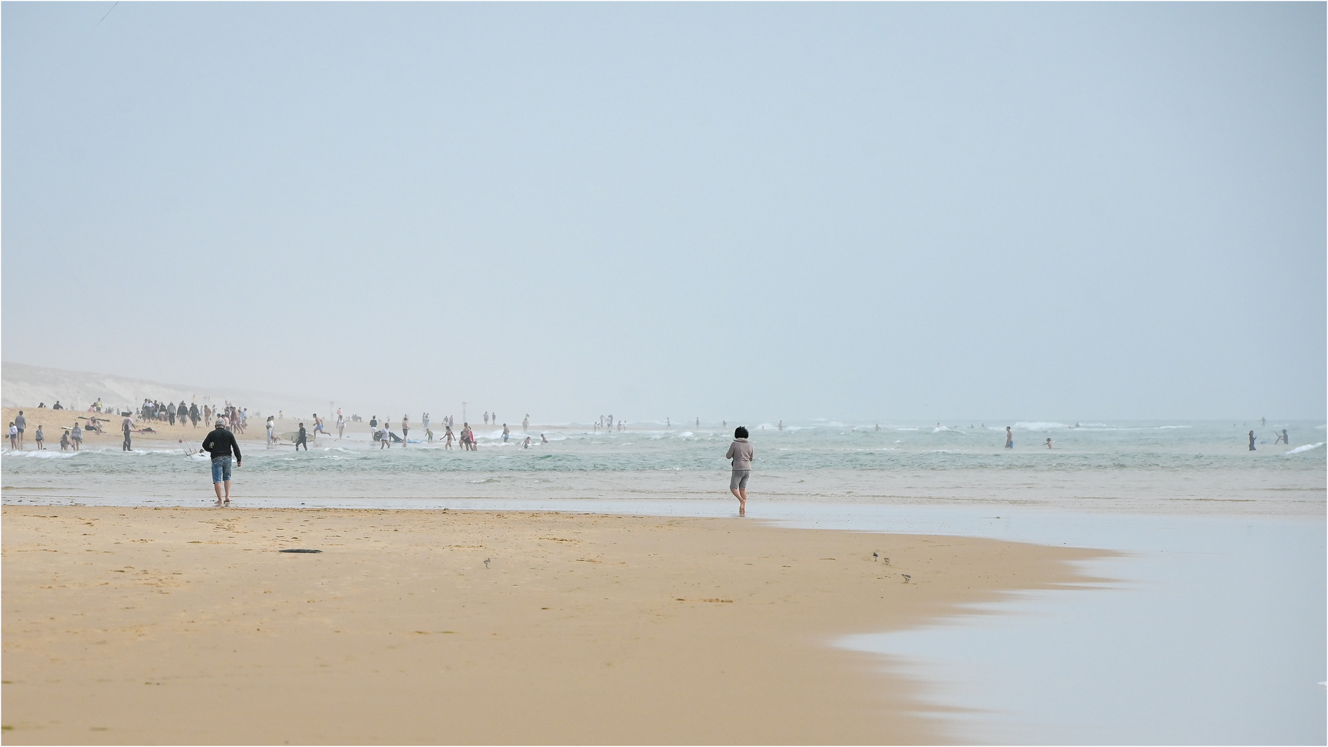 Strandleben Biscarrosse Mai 2023