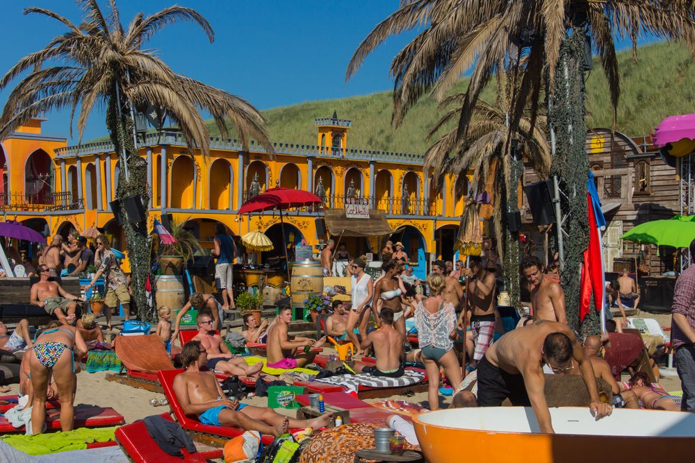 Strandleben - Bloemendaal aan Zee/Niederlande