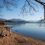 strandleben im april