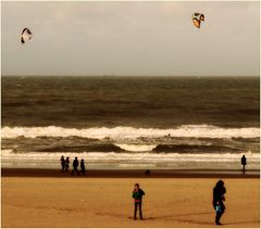 Strandleben im Winter...