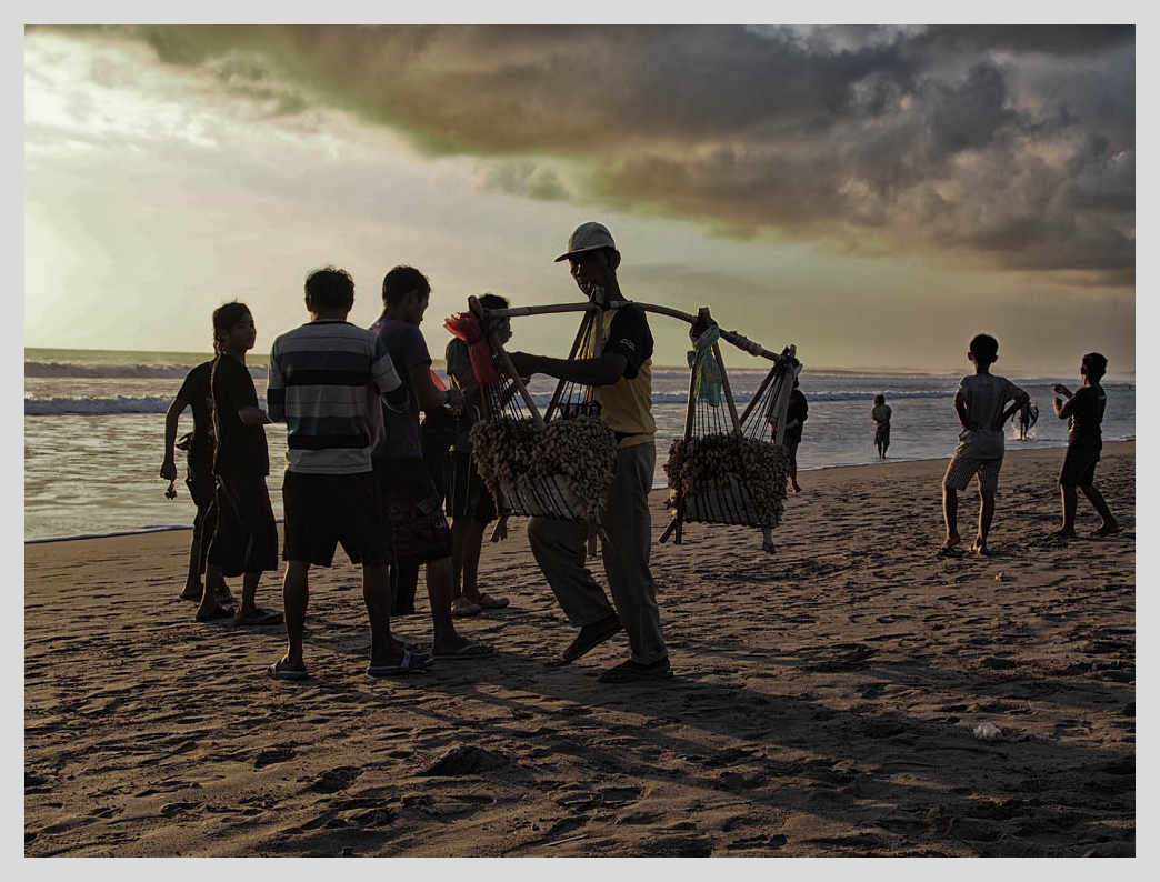 Strandleben Kuta Beach