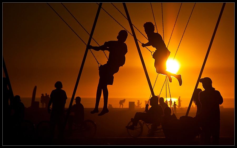 ...strandleben santa monica...