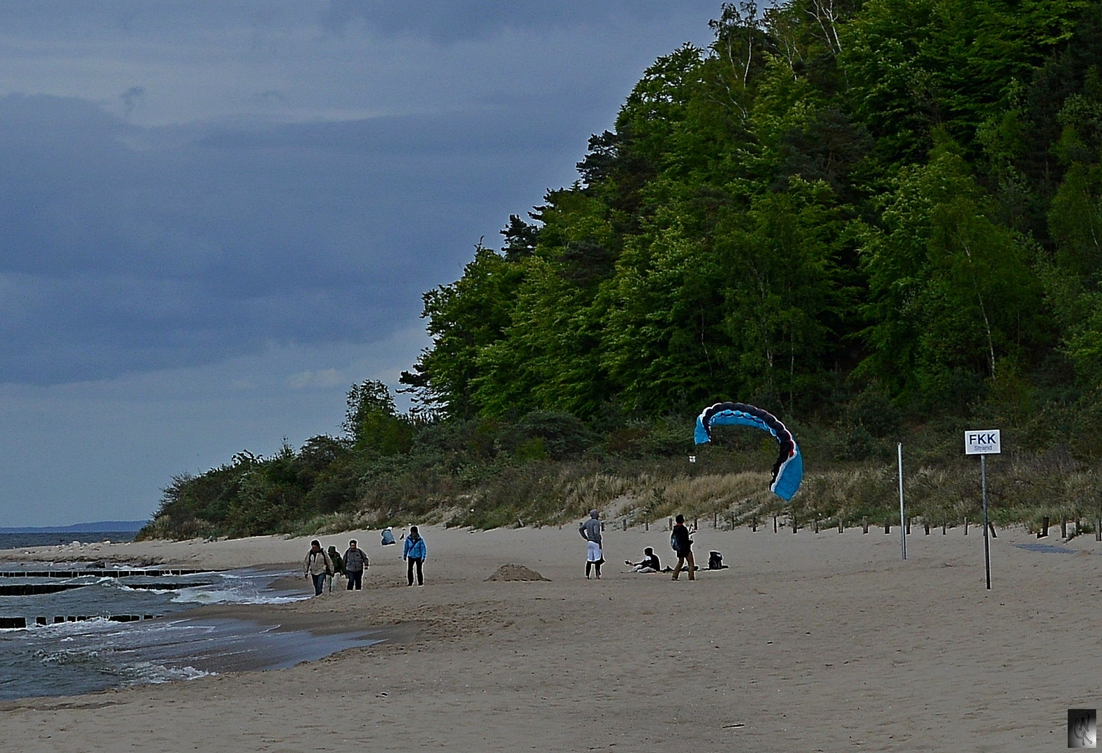 Strandleben Vorsaison